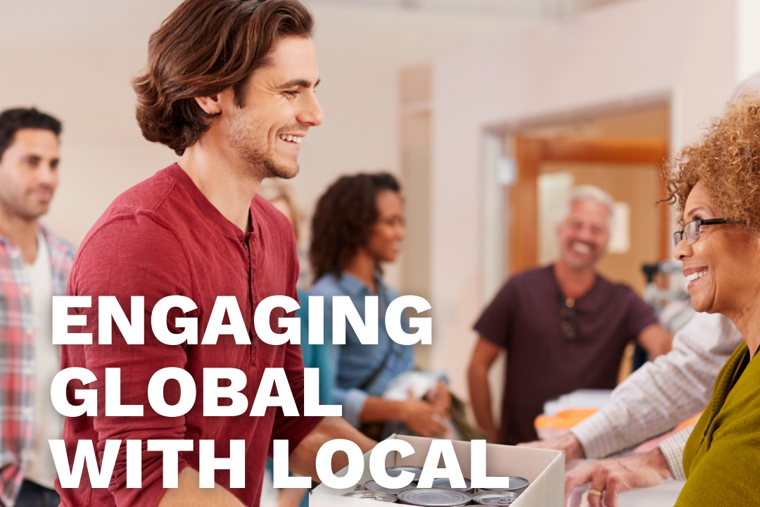 Engaging Global With Local. Wednesday Dec 1 noon - 1 pm ET